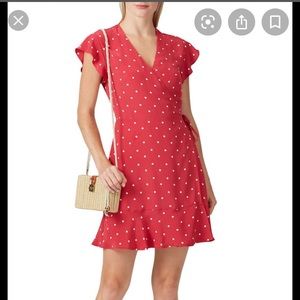 Rails Leanne Silk Wrap Dress